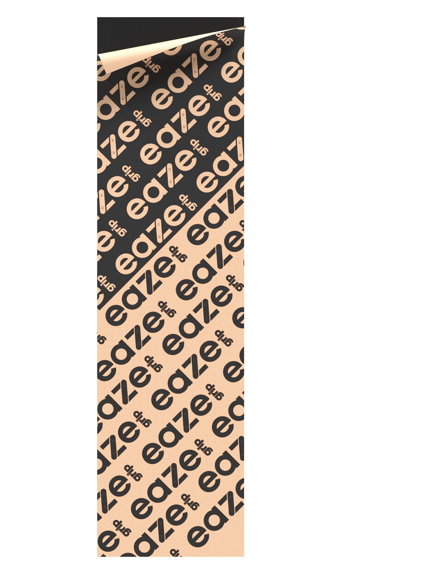 EAZE Skateboard Griptape Anti-Air-Bubble (23x84cm) Selbstklebender Premium Antirutschbelag (Perforiert)