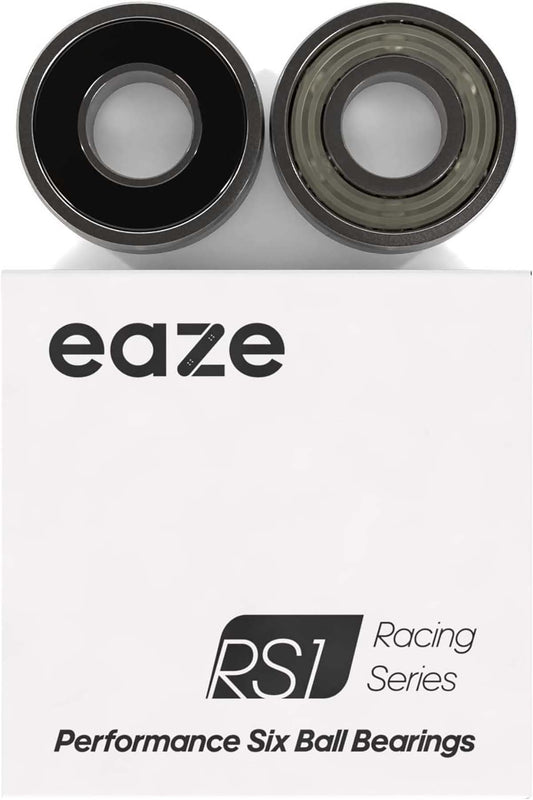 EAZE RS1 Skateboard Kugellager (Six-Ball-Bearings) 608 für Longboard, Inliner, Scooter etc. 8er-Set eazeskateboarding 